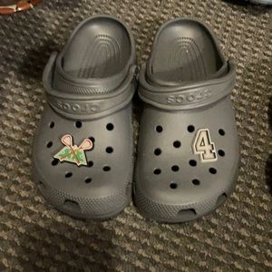 Grey Crocs
